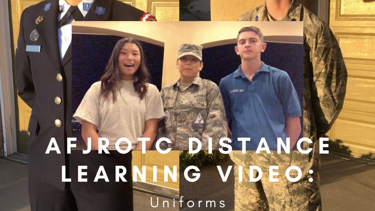 AFJROTC Distance Learning Video: Uniforms