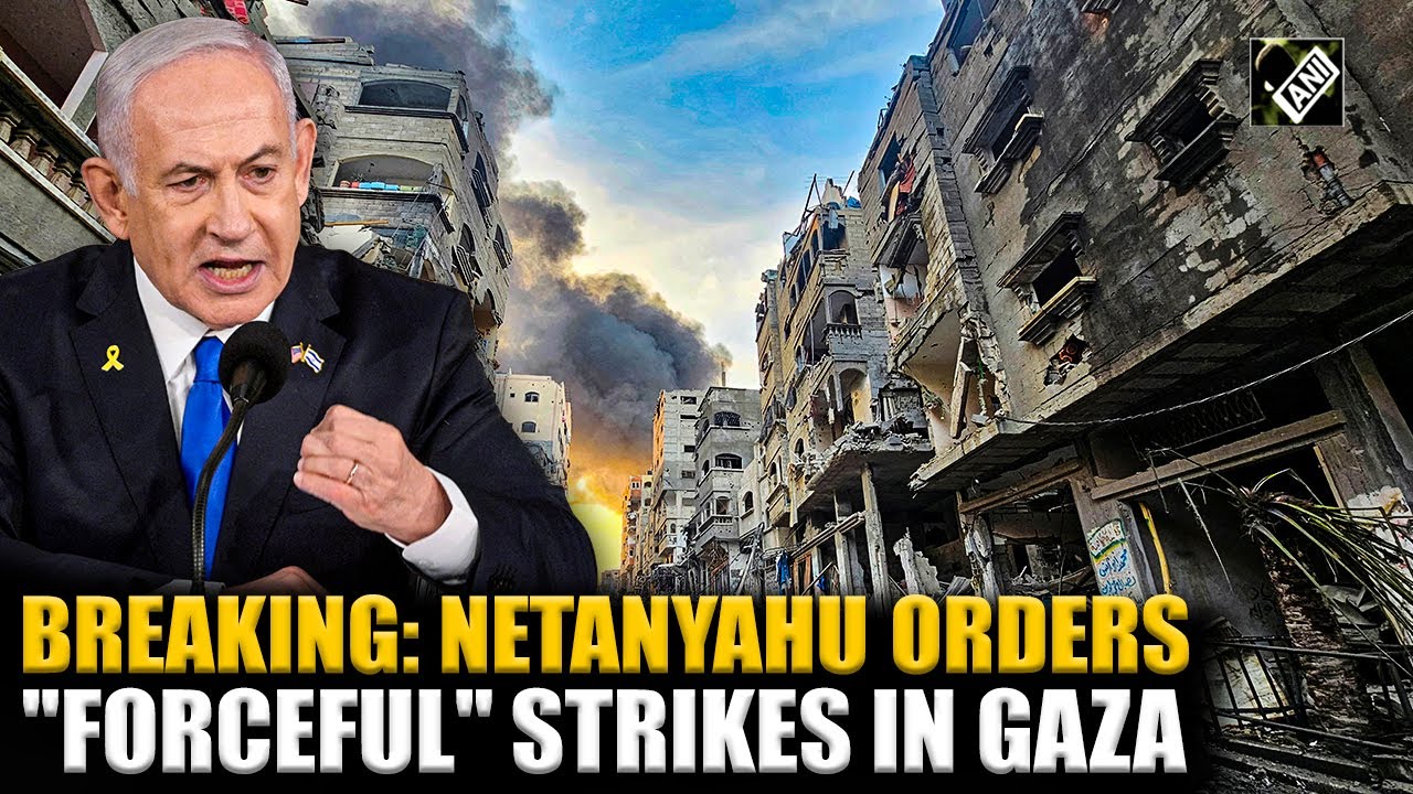 BREAKING: Israeli PM Netanyahu orders &lsquo;powerful strikes&rsquo; in Gaza as Hamas violates ceasefire