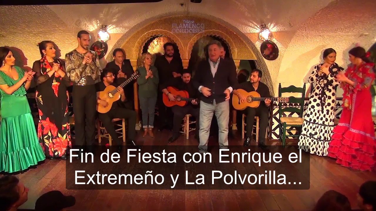 26-12-16 Fin de Fiesta con Enrique el Extremeño en @TablaoCordobes