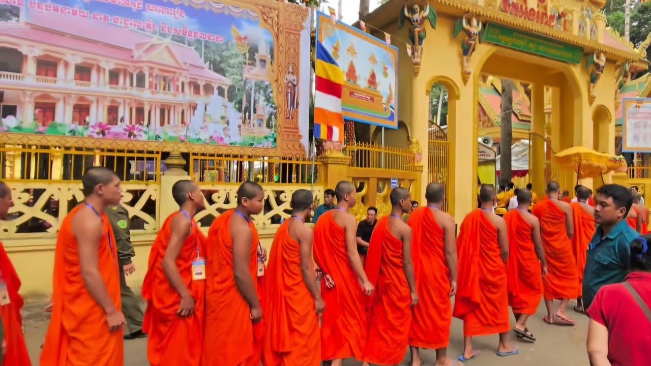 Trong 3 ngày diễn ra lễ Khánh Thành Trường Học Chùa Âng 21.22.23. 2026