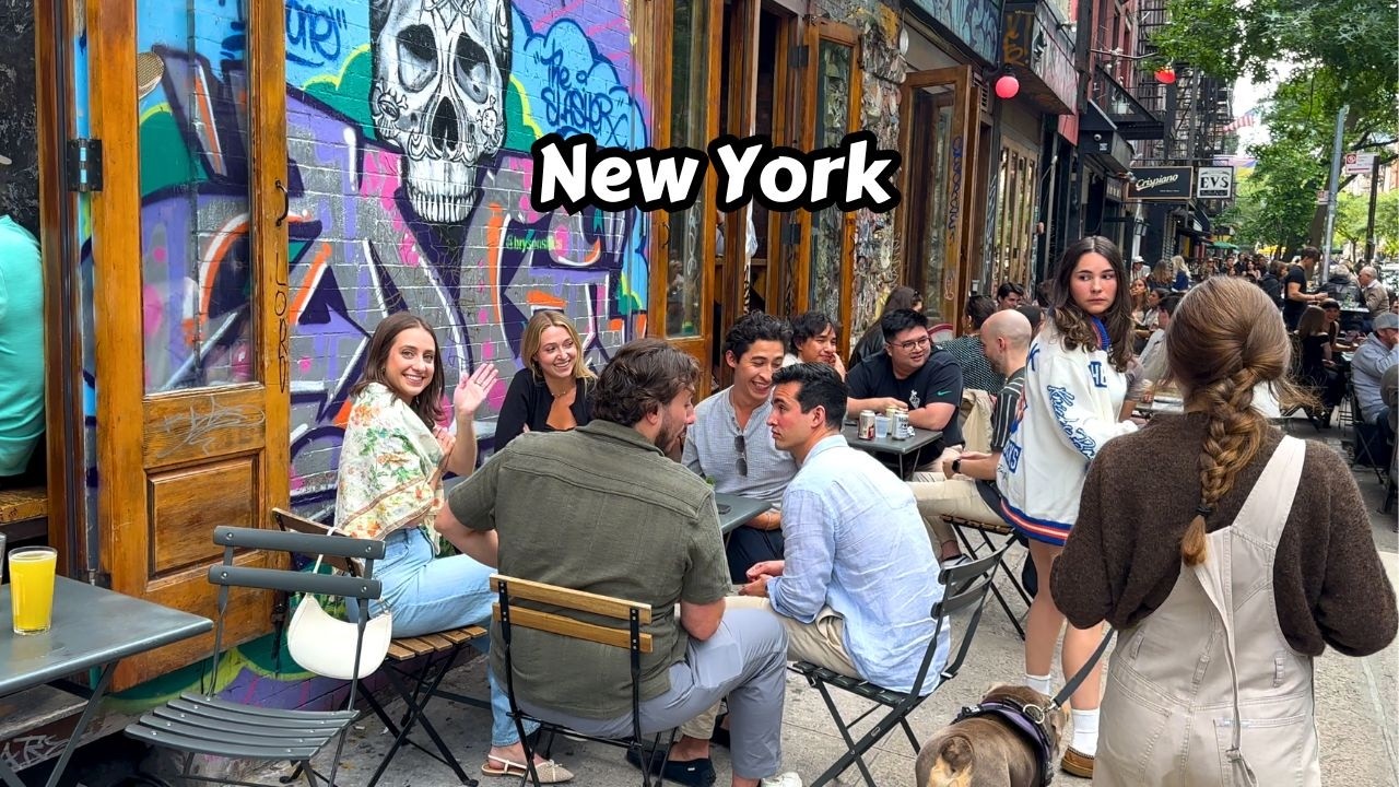 New York City 4K Walk 🚶‍♂️ | East Village NYC Walking Tour | Hidden Gems of Manhattan USA