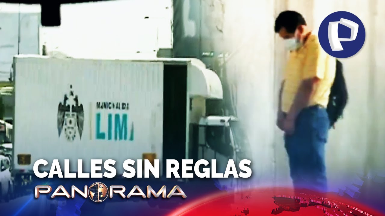¡Calles sin reglas! Comerciantes y conductores utilizan Vía Expresa Grau como baño público