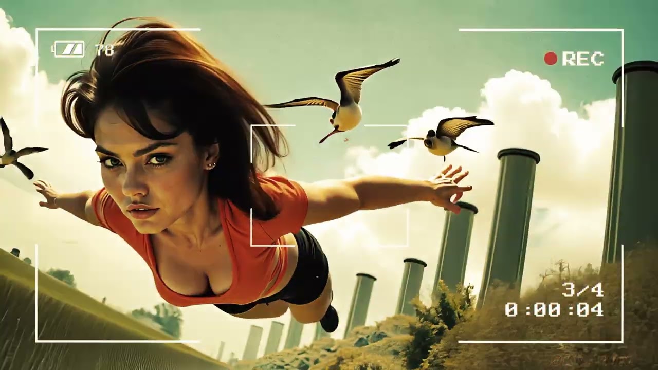 FLAPPY BIRD (10 years later) - Super Panavision 70 | Sci-Fi Video premiere game 4K #retro