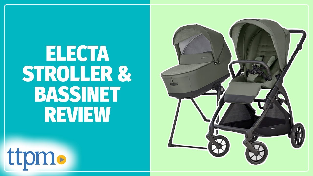 Electa Stroller and Electa Bassinet + Stand