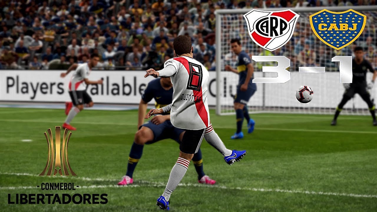 Recreaci&oacute;n River Plate 3-1 Boca Juniors - Final Copa Libertadores 2018
