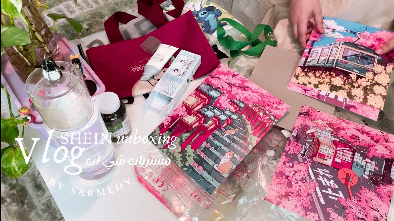 انبوكسنغ مشترياتي من شي ان مع التقييم 🎀 عشوائيات ✨🪐  SHEIN haul unboxing 🛍️ #daysofmylife