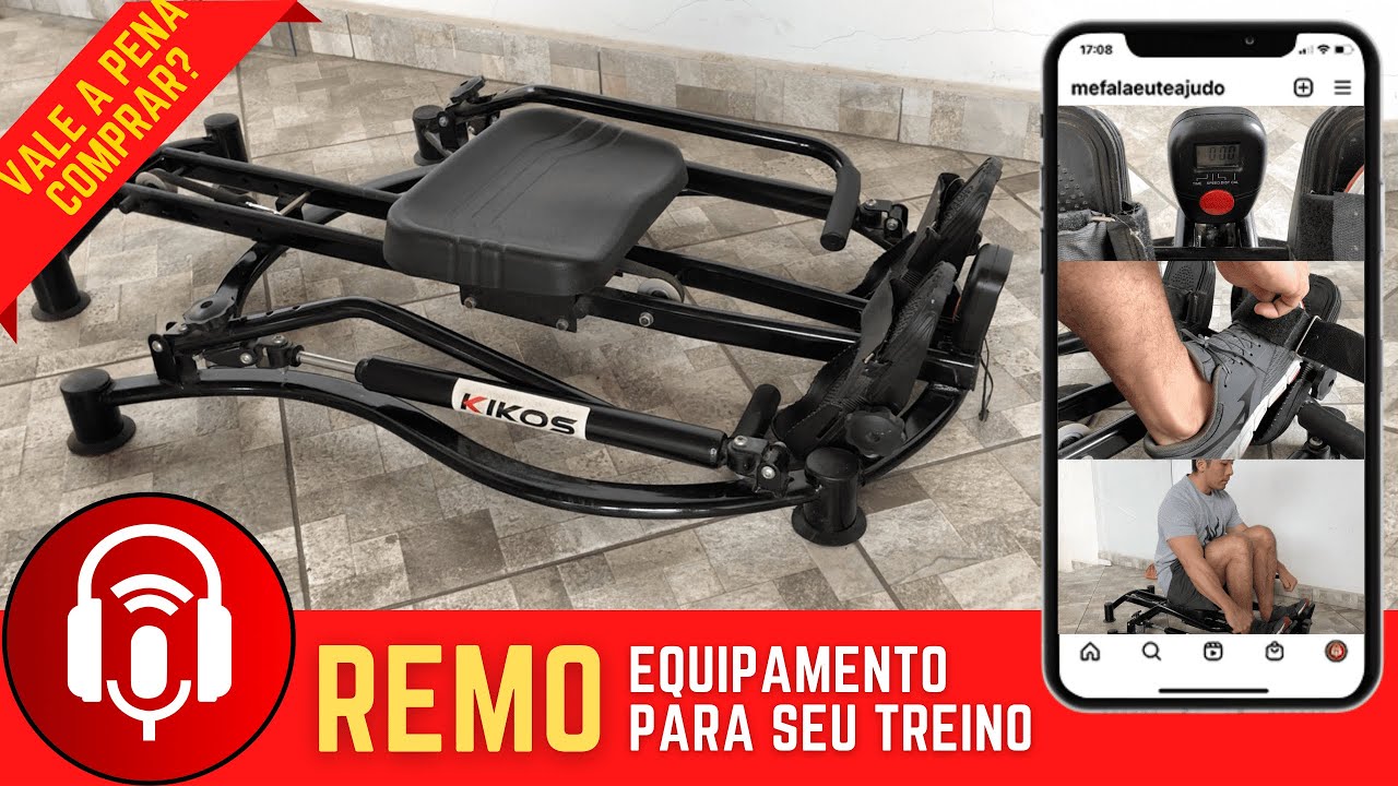 Remo Kikos | Equipamento para Treinamento Aeróbico e Muscular