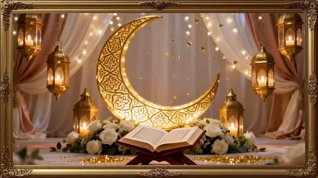 Ramazan Ayı Tablo Ekran Tv Ramadan ScreenSaver İftar ve Sahur