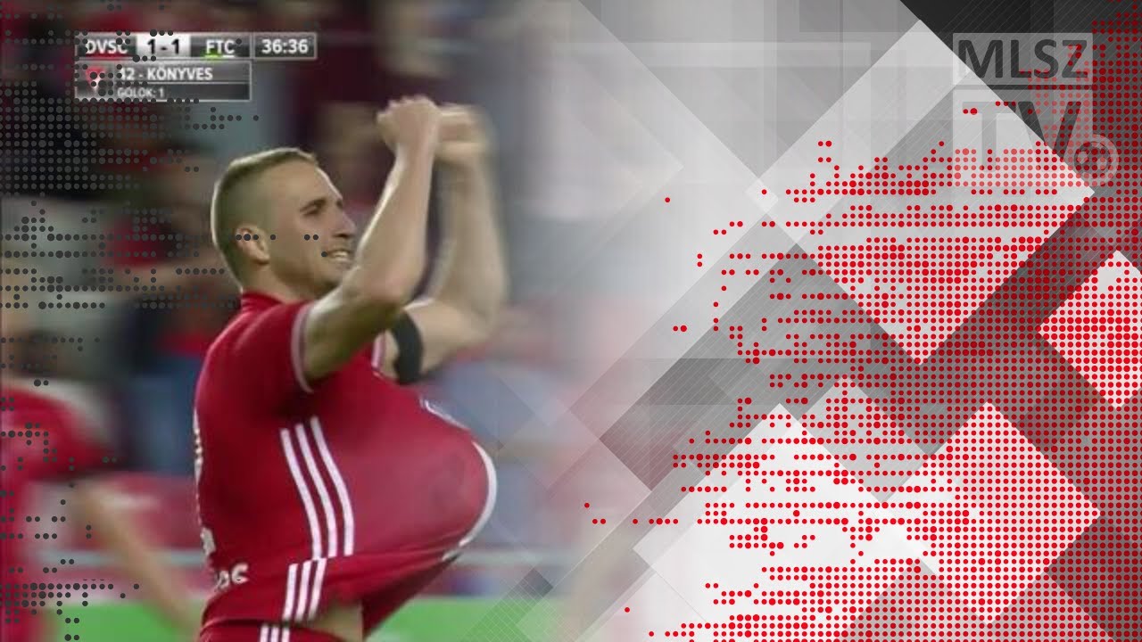 K&ouml;nyves Norbert g&oacute;lja  a DVSC - Ferencv&aacute;rosi TC m&eacute;rkőz&eacute;sen