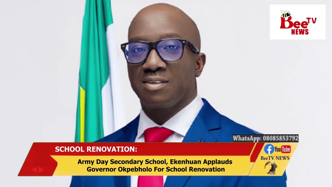 Army Day Secondary School, Ekenhuan Applauds Governor Okpebholo For School Renovation.