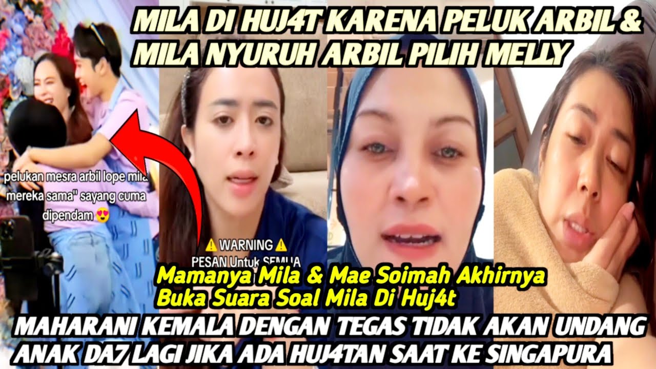 HEBOH‼️MILA DI HUJ4T SETELAH LIVE BERSAMA ARBIL DI MAHARANI KEMALA⁉️TERNYATA INILAH PENYEBABNYA🔥🥺