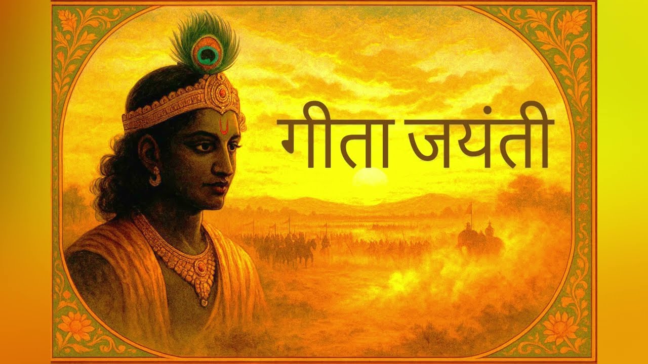 गीता जयंती विशेष | अर्जुन–कृष्ण संवाद, मोक्षदा एकादशी का महत्व और गीता का दिव्य संदेश
