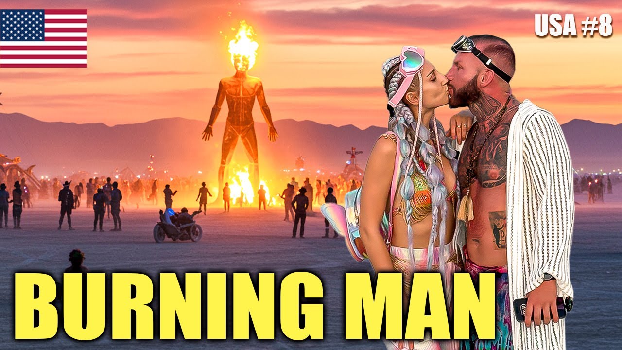 #8 USA 🇺🇸 BURNING MAN 2025 - Zabieramy Was Do Innego Świata Na Środku Pustyni w Nevadzie