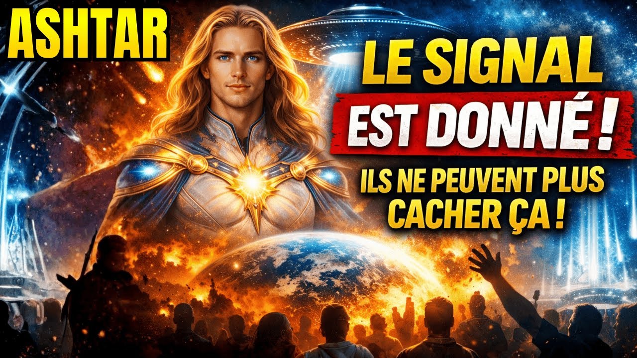 Ashtar : “C’est fini… le signal vient d’être donné”