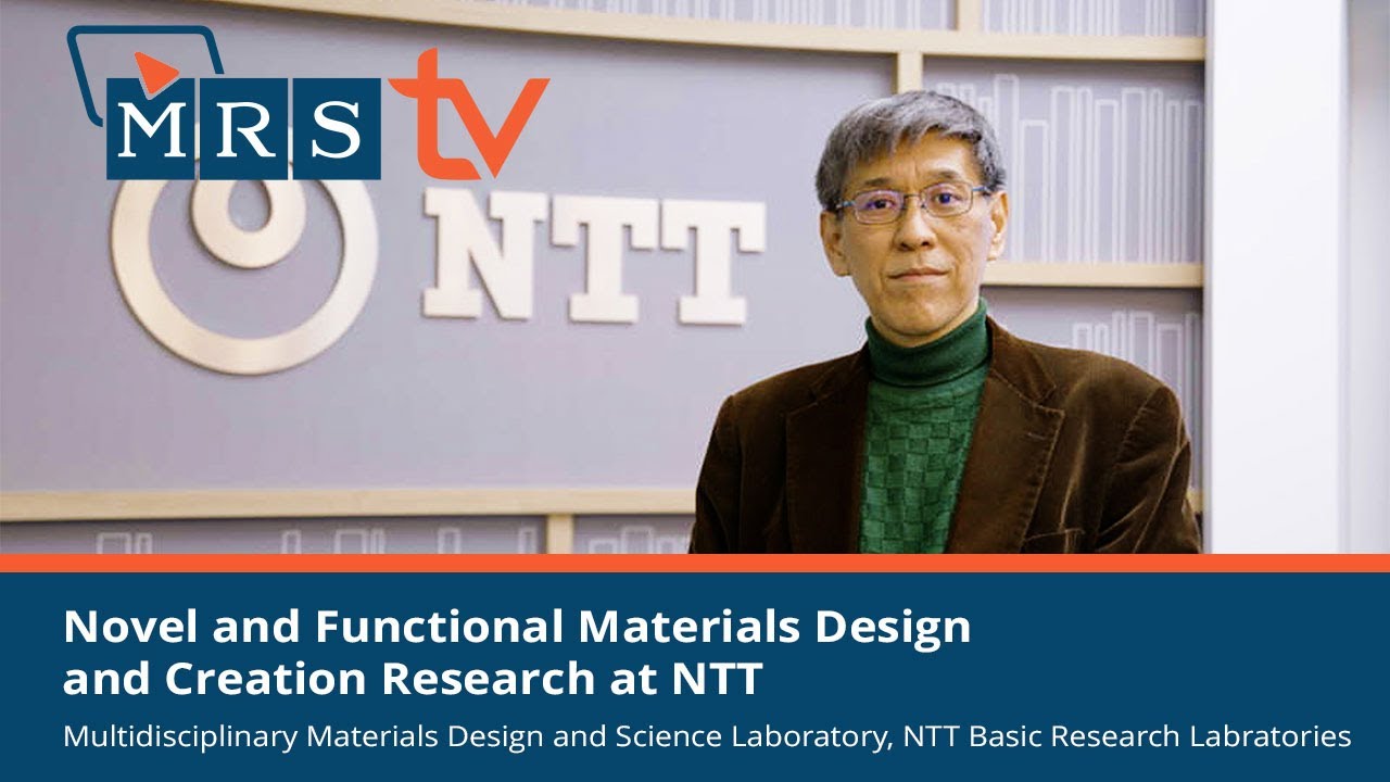 Novel and Functional Materials Design and Creation Research at NTT