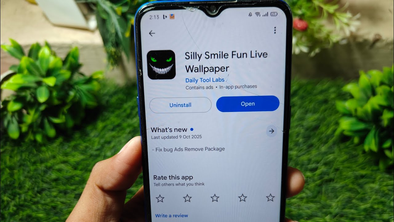 Silly smile fun live wallpaper app kaise use kare !! How to use silly smile fun live wallpaper app