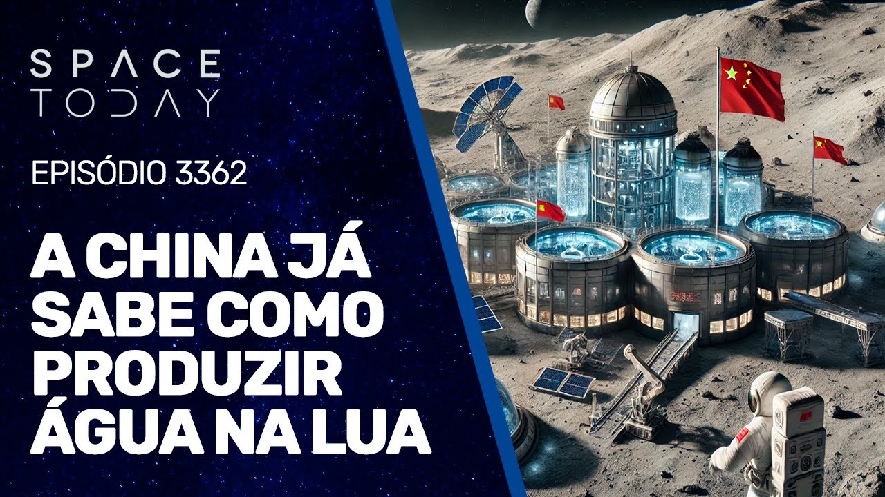 A CHINA J&Aacute; SABE COMO PRODUZIR &Aacute;GUA NA LUA | #RUMOA2MILHOES