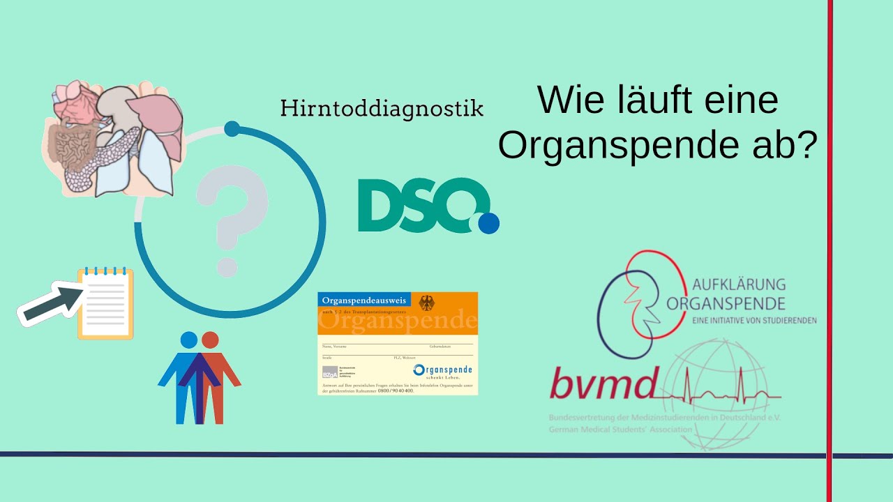 Wie l&auml;uft eine Organspende ab? || Aufkl&auml;rung Organspende