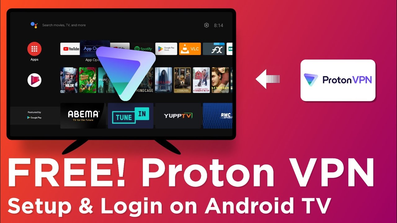 БЕСПЛАТНО! Полная настройка и вход в Proton VPN на Android TV