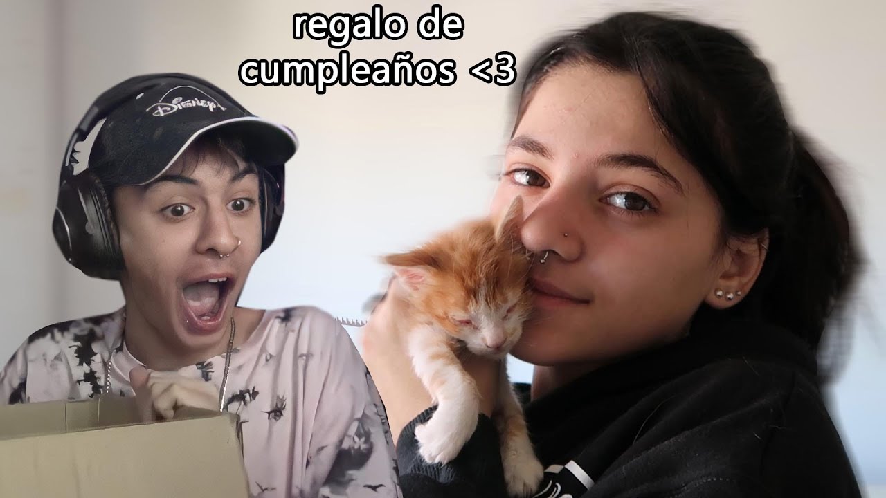 LE REGALO UN GATO A MI HERMANO *sorpresa*