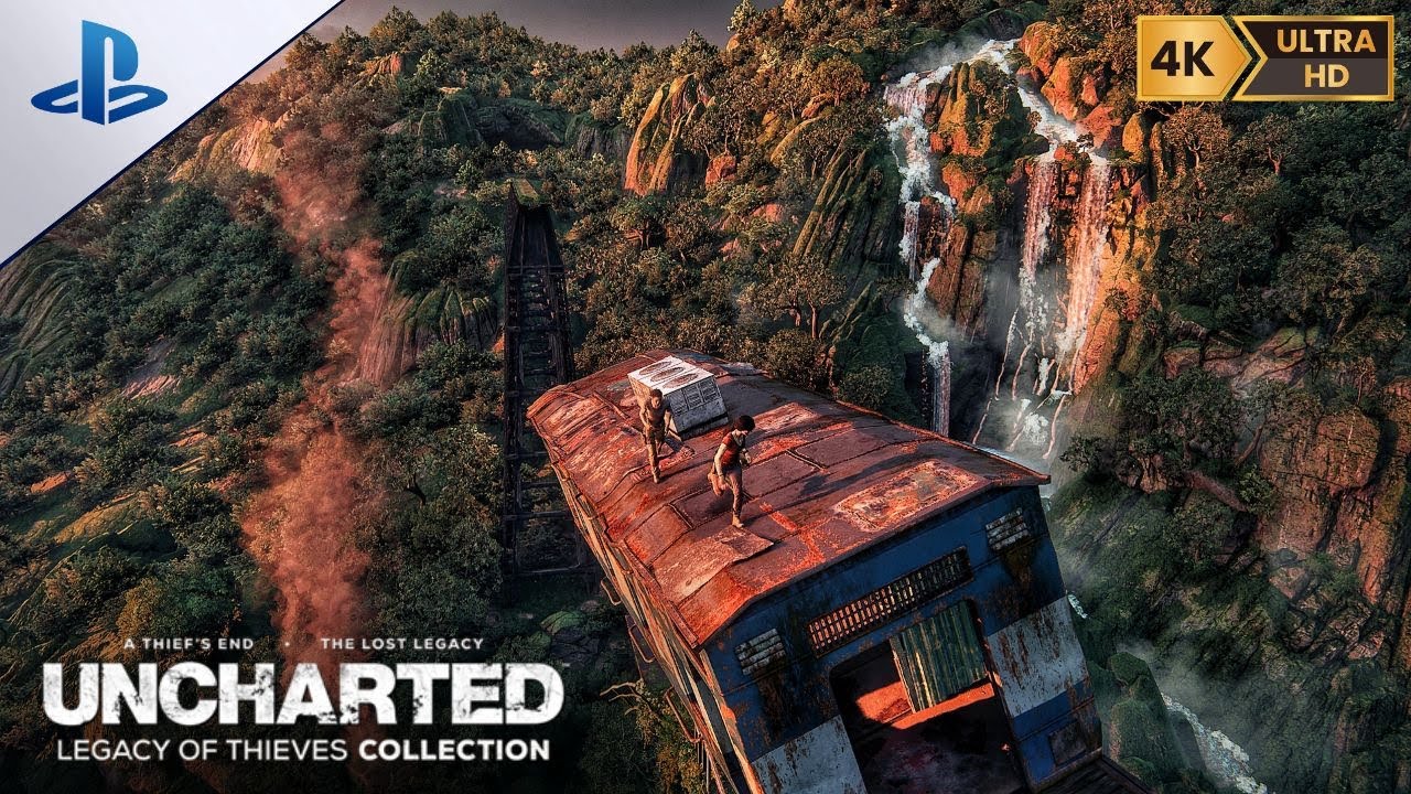 (PS5) КОНЕЦ | ИГРОВОЙ ПРОЦЕСС С РЕАЛИСТИЧНОЙ ГРАФИКОЙ ULTRA [4K 60FPS HDR] Uncharted: Legacy of T...