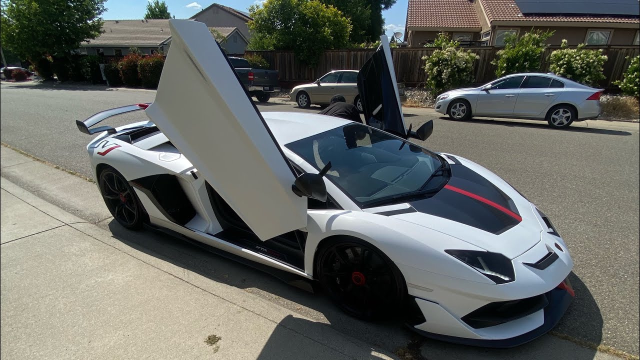 Straight Piped Lamborghini Aventador SVJ POV!
