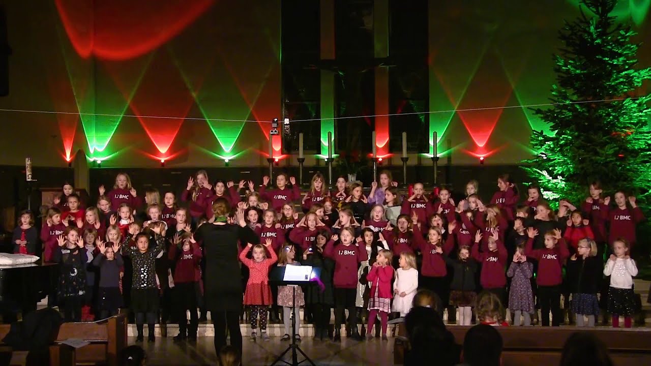 Blinke, blinke kleiner Stern (Trad. aus Ungarn), Aufbauchor und Vorchor, Weihnachtskonzert 2019