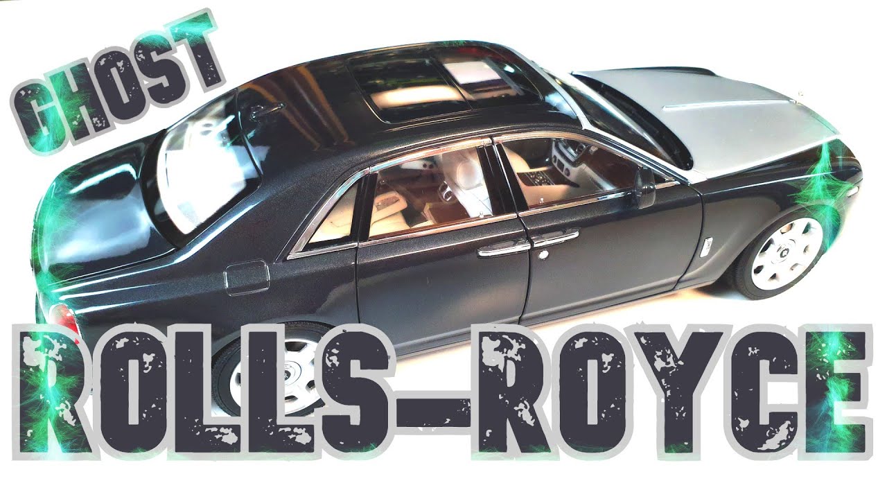 UNBOXING 1/18 KYOSHO ROLLS ROYCE GHOST DIECAST CAR BLACK
