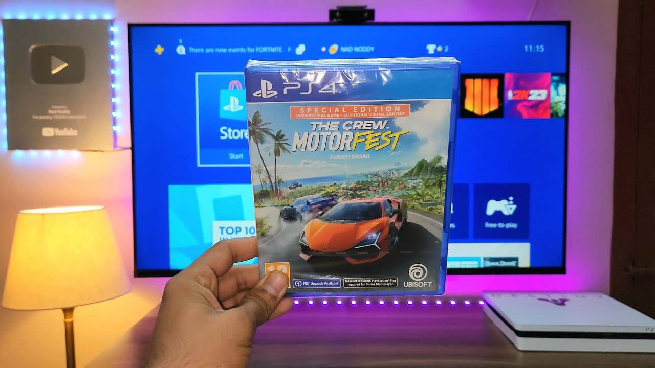 Специальное издание Crew Motorfest (PS4 Slim)