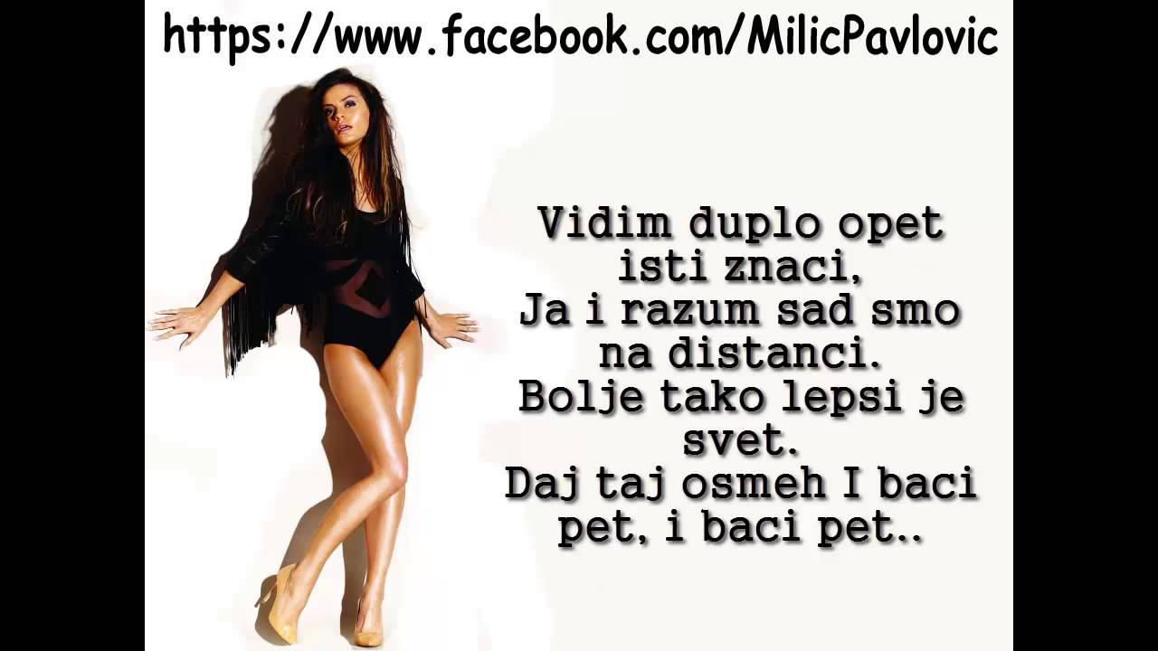 Milica Pavlovic - Dve po dve TEKST PESME