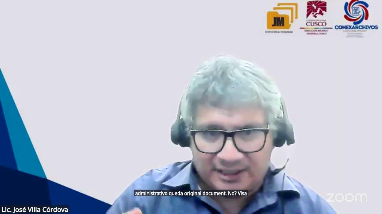Capacitación Online Internacional Foliación de Documentos