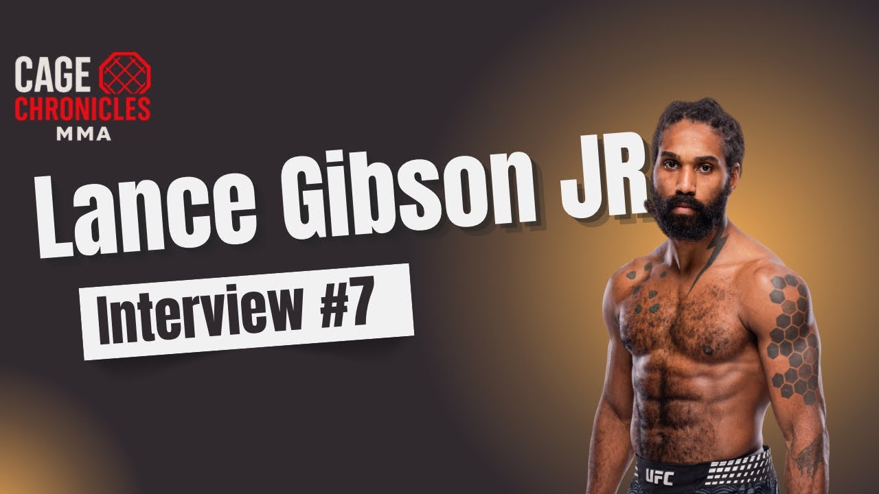 Lance Gibson Jr on His UFC Debut, Short-Notice Opportunity & What’s Next | Interview