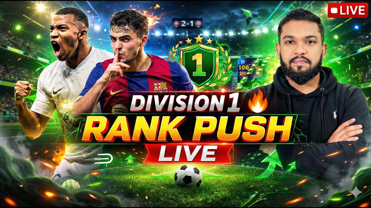 Division 1 Rank push | eFootball 2026 Mobile | Live 🇧🇩 ShihabOP