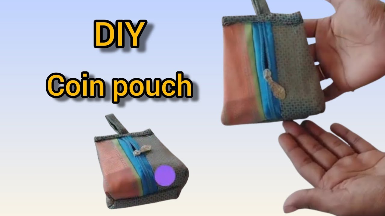 🟣Coin pouch making at home. ✂️coin pouch cutting and stitching🪡coin pouch design. @malhanrecords