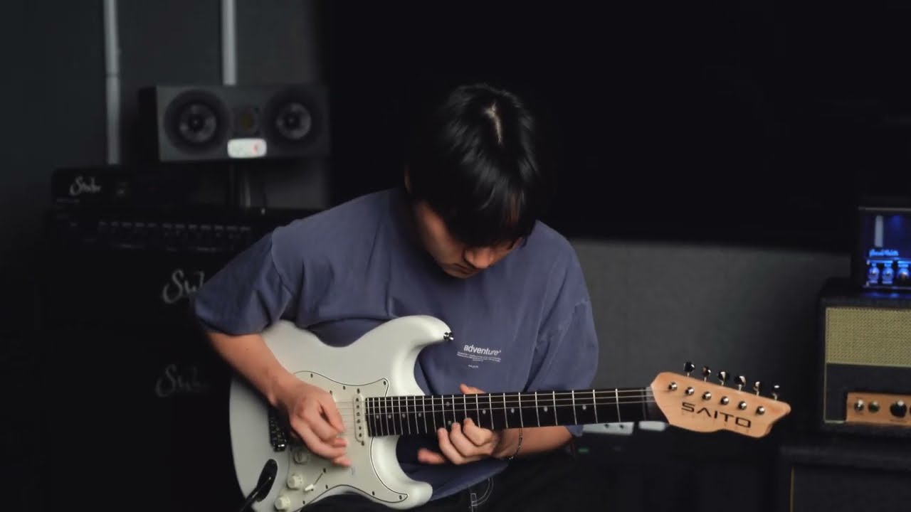 두원오 (wono Doo) -  「Disco Style Guitar」 I SAITO S Series S-622CS Demo