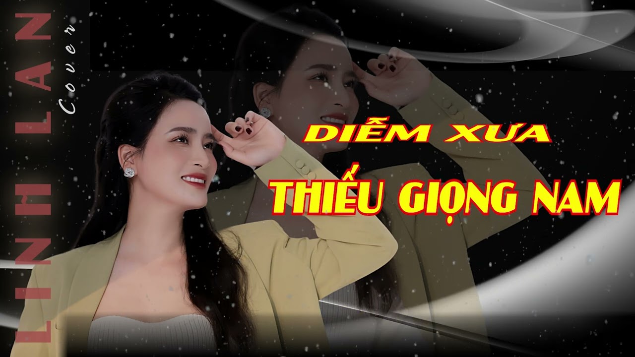 KARAOKE DIỄM XƯA | THIẾU GIỌNG NAM - SONG CA VỚI LINH LAN
