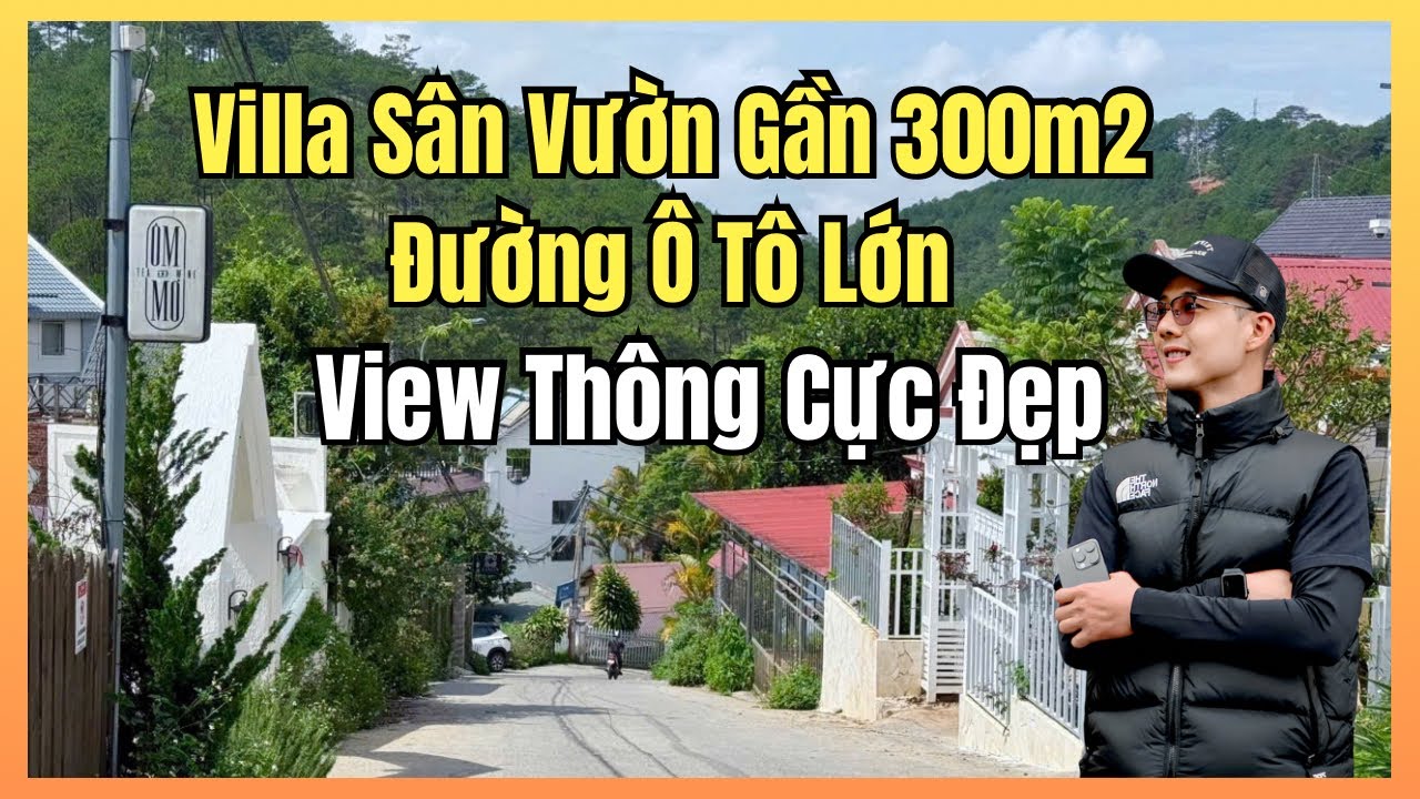 🏡Villa Hẻm 2 ô tô lớn đường Hoàng Hoa Thám - View Thung Xung Quanh Cực Đẹp - Ngay Hồ Xuân Hương.