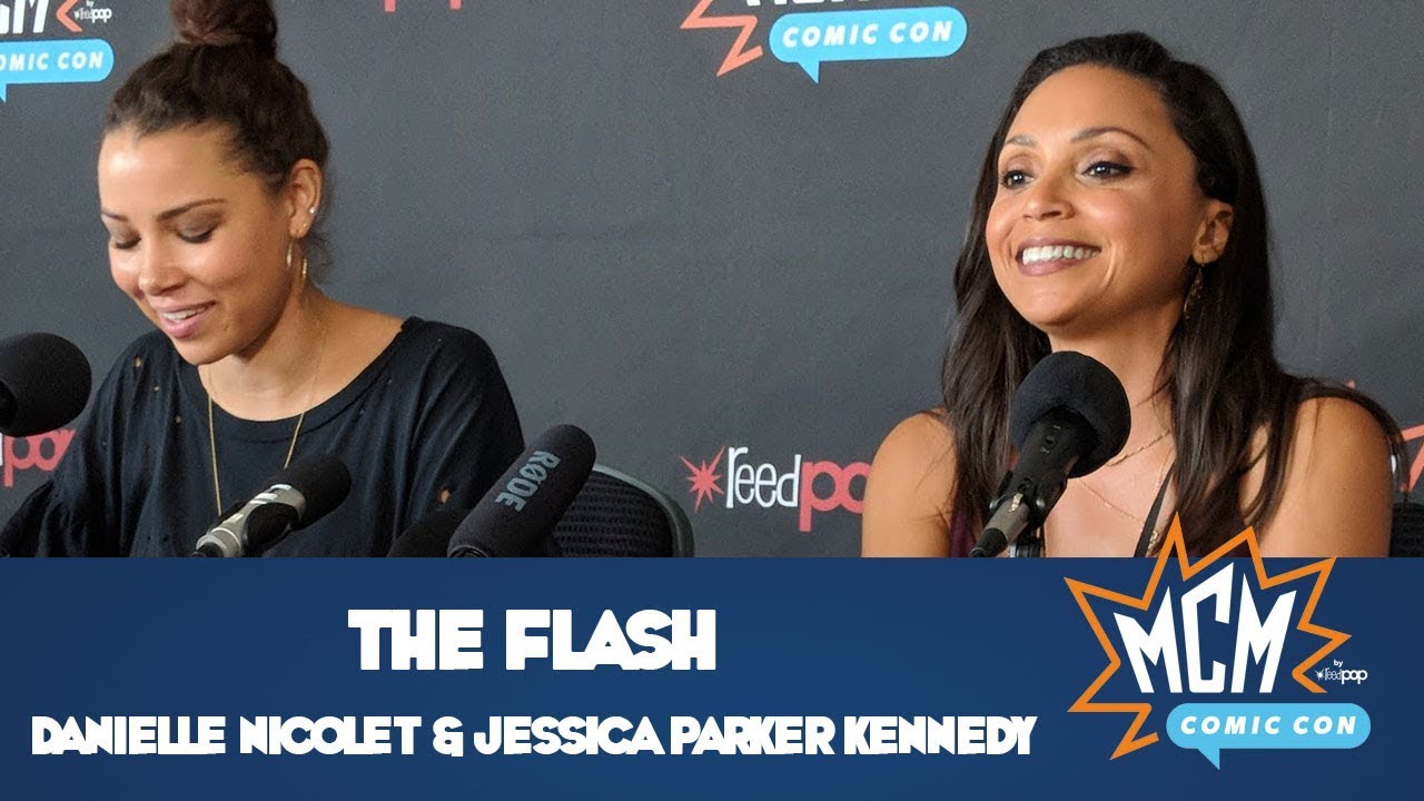 The Flash's Danielle Nicolet & Jessica Parker Kennedy Interview - MCM Comic Con London - May 2018