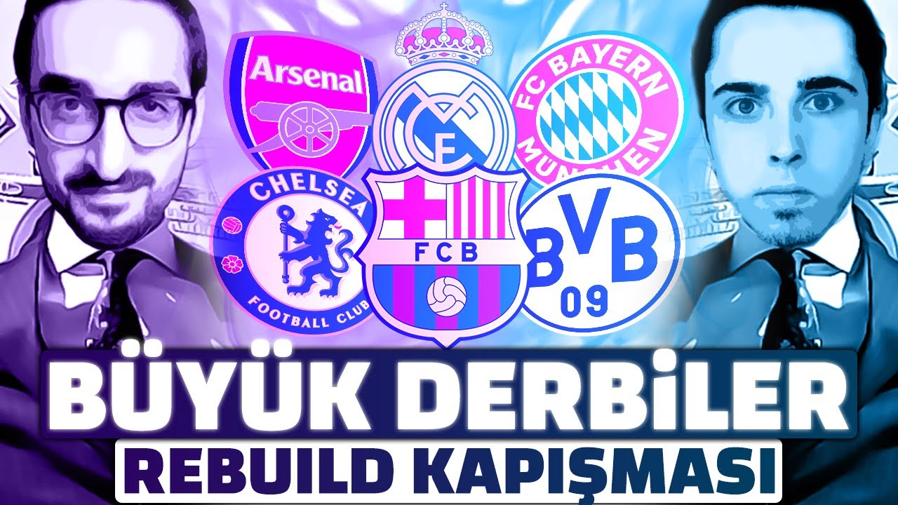 B&Uuml;Y&Uuml;K DERBİLER!! GEZER REBUILD KAPIŞMASI #StayAndPlay // FIFA 20 KARİYER MODU