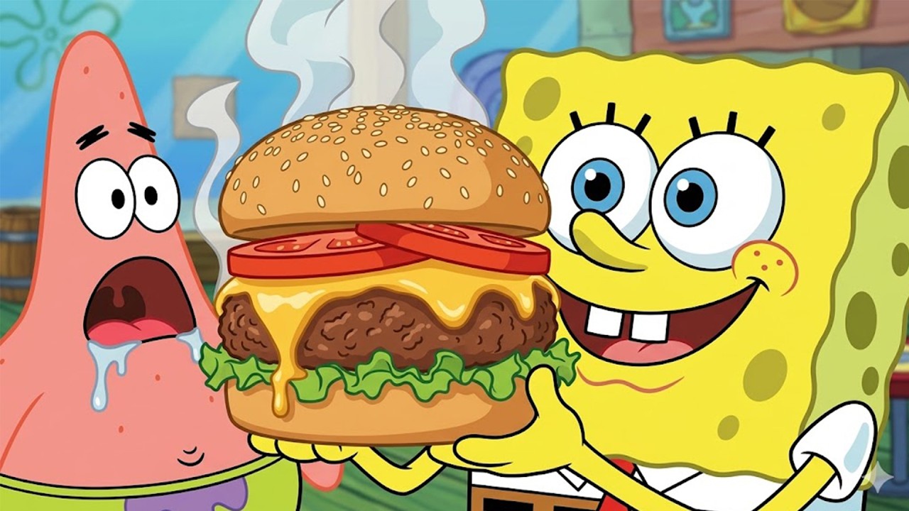 🍔😱 The ULTIMATE Krabby Patty Challenge 🤫💥SpongeBob’s Secret Recipe ?! | Funny SpongeBob Animation