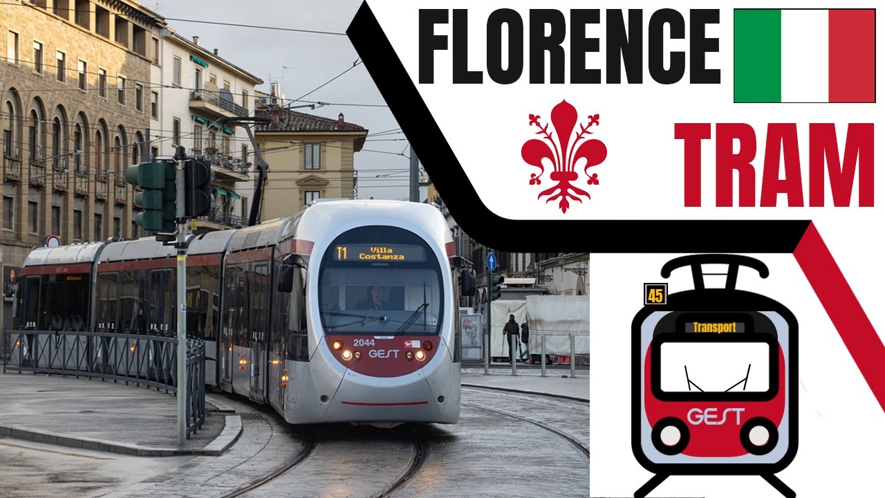 The Young and Very Successful Trams of Florence | Firenze Tramvia 🇮🇹🚃| Urban Transport #45