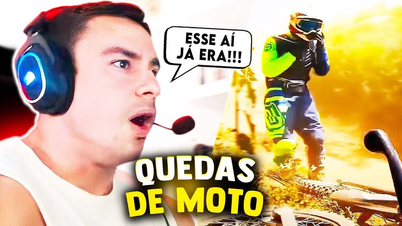 SUPER XANDÃO REAGINDO - QUEDAS DE MOTO | XRACING