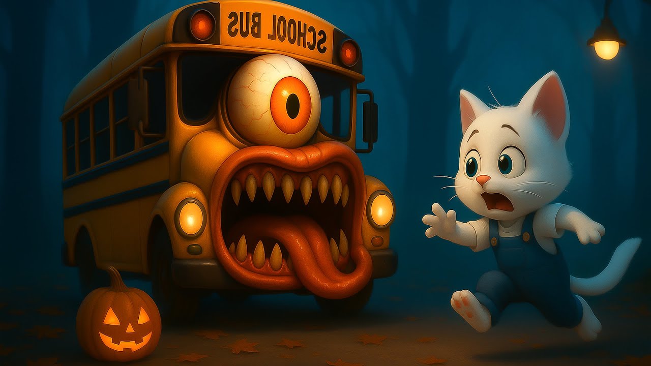 🌟🐱 Kitten&rsquo;s Enchanted Journey: Adventures on the Magical Bus! 🚍 #ai #catshorts #aicat