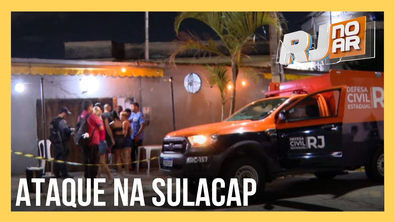TR&Ecirc;S HOMENS MORTOS E UM FERIDO EM SULACAP I ATAQUE A BAR