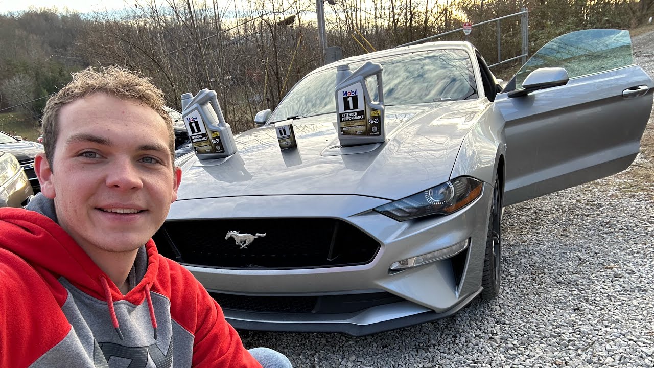 How to change oil on a 2018-2022 Ford Mustang GT 5.0