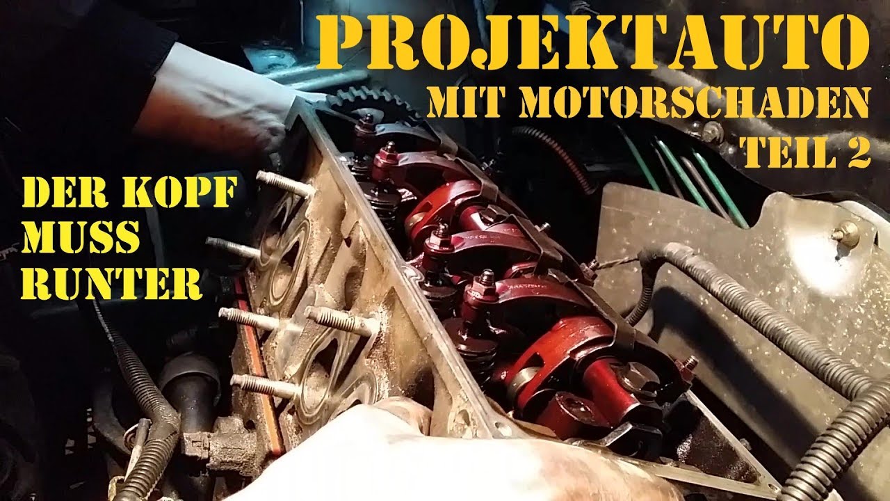 Motorschaden - Projekt Renault Clio 1,2 D7F Teil 2 Zylinderkopf demontieren (Twingo / Kangoo)