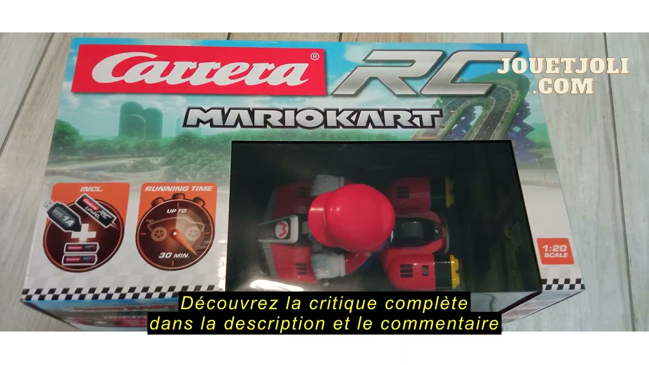 Avis sur la Carrera - 370200996X RC Mario Kart, Mario - Quad 370200996X Multicolore