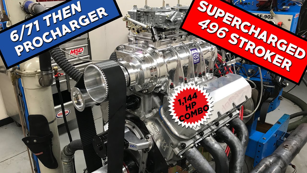 SUPERCHARGED 496 BBC-PROCHARGER VS 6/71