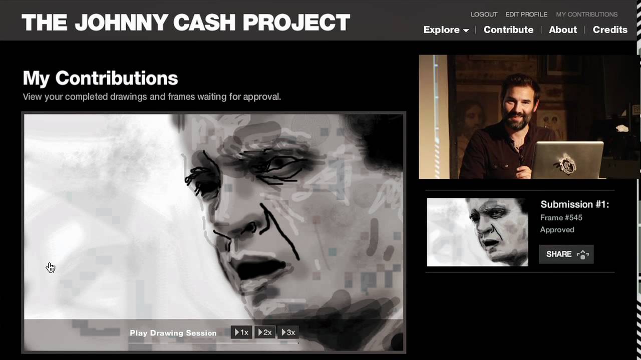 BUG PLAYLIST 1: ADAM BUXTON LINK 4 - The Johnny Cash Project