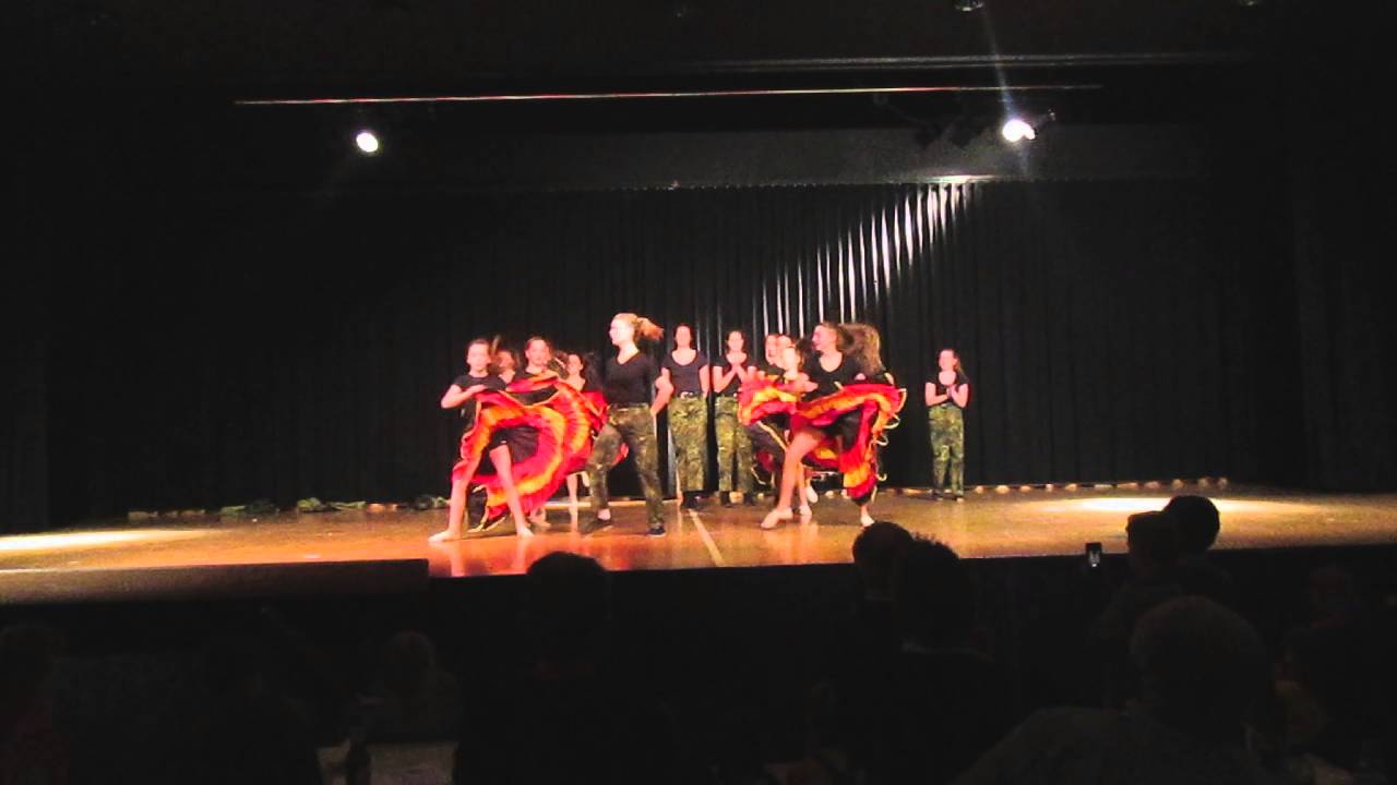 Showtanz Military Drill und Can-Can Dreikönigsturnen 2016  TV Morbach